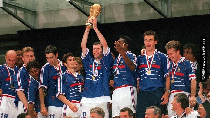 98年世界杯法国夺冠庆祝