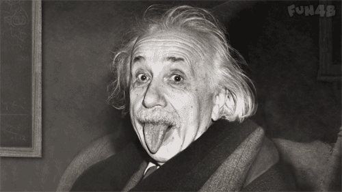 爱因斯坦吐舌头3D立体图