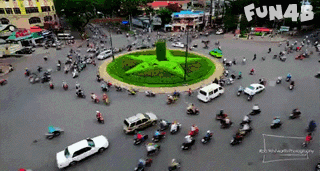 越南街头交通