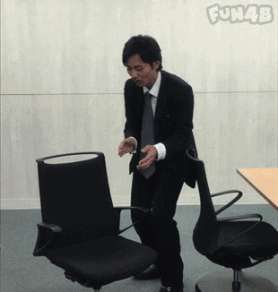 日本会自动归位的椅子
